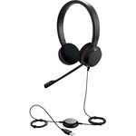 Jabra EVOLVE 20 Wired Stereo Headset - Over-the-head - Supra-aural - USB - Noise Canceling