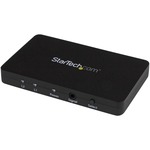 StarTech.com 2-Port HDMI automatic video switch w/ aluminum housing and MHL support