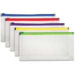 Pendaflex Check-size Colour Zipper Poly Envelopes