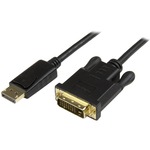 StarTech.com DisplayPort to DVI Converter Cable - DP to DVI Adapter - 3ft - 1920x1200 - Black