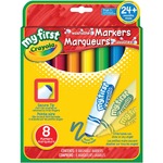 Crayola Markers, Round Tip Washable 8 ct - My First