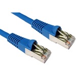 Cables Direct 20 m Category 6a Network Cable for Switch - First End: 1 x RJ-45 Male Network - Second End: 1 x RJ-45 Male Network - Patch Cable - Shielding - Gold Pla