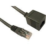 Cables Direct Category 6 Network Cable for Computer - 3 m - 1 x RJ-45 Male Network - 1 x RJ-45 Male Network - Patch Cable - Grey