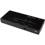 StarTech.com 2x2 HDMI Matrix Switch - 4K with Fast Switching, Auto-sensing and Serial Control