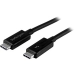 StarTech.com 1m Thunderbolt 3 20Gbps USB-C Cable - Thunderbolt, USB, and DisplayPort Compatible