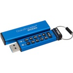 Kingston DataTraveler 2000 32 GB USB 3.1 Flash Drive - Blue - 256-bit AES