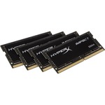 Kingston HyperX Impact RAM Module - 64 GB 4 x 16 GB - DDR4 SDRAM - 2400 MHz DDR4-2400/PC4-19200 - 1.20 V - Non-ECC - Unbuffered - CL15 - 260-pin - SoDIMM