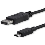 StarTech.com 1.8m USB-C to DisplayPort Adapter Cable - USB Type-C to DP Converter for Computers with USB C