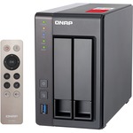 QNAP Turbo NAS TS-251plus 2 x Total Bays SAN/NAS Storage System - Tower - Intel Celeron Quad-core