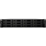 Synology RX1217 Drive Enclosure - Infiniband Host Interface Rack-mountable - 12 x HDD Supported - 12 x SSD Supported - 12 x 2.5inch/3.5inch Bay