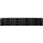 Synology RX1217 Drive Enclosure - Infiniband Host Interface Rack-mountable - 12 x HDD Supported - 12 x SSD Supported - 12 x 2.5inch/3.5inch Bay