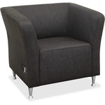 Lorell Fuze Modular Series Square Lounge Chair