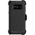 OtterBox Defender Rugged Carrying Case (Holster) Samsung Galaxy S8 Smartphone - Black