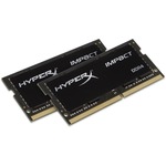 Kingston HyperX Impact RAM Module - 32 GB 2 x 16 GB - DDR4 SDRAM - 2666 MHz DDR4-2666/PC4-21300 - 1.20 V - Non-ECC - Unbuffered - CL15 - 260-pin - SoDIMM