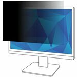 3M Anti-glare Privacy Screen Filter - Black, Matte - For 58.4 cm 23inch Widescreen LCD Monitor - 16:9 - Scratch Resistant, Fingerprint Resistant, Dust Resistant