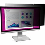 3M Black, Glossy Privacy Screen Filter - For 54.6 cm 21.5inch LCD Widescreen Monitor