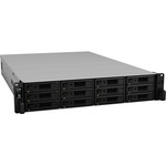 Synology RackStation RS3618XS 12 x Total Bays SAN/NAS Storage System - Intel Xeon Quad-core 4 Core 2.40 GHz - 8 GB RAM - DDR4 SDRAM - 2U Rack-mountable - Serial AT