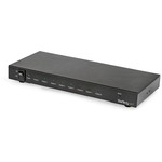StarTech.com 8-Port 4K 60Hz HDMI Splitter - HDR Support - HDMI 2.0 Splitter - 7.1 Surround Sound Audio - 3840 × 2160 - 1 x HDMI In - 8 x HDMI Out
