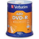 Verbatim 95102 DVD Recordable Media - DVD-R - 16x - 4.70 GB - 100 Pack Spindle