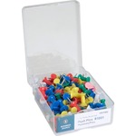 Business Source 1/2"" Head Push Pins