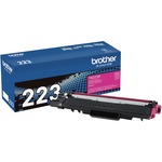 Brother TN-223M Original Standard Yield Laser Toner Cartridge - Magenta - 1 Each