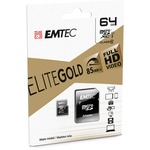 EMTEC Gold+ 64 GB Class 10/UHS-I (U1) microSDXC - 1 Pack