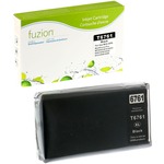 Fuzion Remanufactured High Yield Inkjet Ink Cartridge - Alternative for Epson 676XL (T676XL120) - Black - 1 Each
