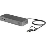 StarTech.com USB-C Andamp; USB-A Dock - Hybrid Universal Laptop Docking Station w/ 100W Power Delivery - Dual Monitor 4K 60Hz HDMI Andamp; DisplayPort - Universal Hybrid USB-A U
