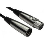 Cables Direct 3 m XLR Audio Cable for Audio Device, Microphone