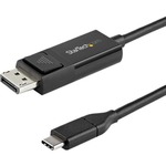 StarTech.com 3ft 1m USB C to DisplayPort 1.2 Cable 4K 60Hz - Reversible DP to USB-C / USB-C to DP Video Adapter Monitor Cable HBR2/HDR - Reversible USB C to Displa