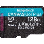 Kingston Canvas Go! Plus 128 GB Class 10/UHS-I U3 microSDXC - 170 MB/s Read - 90 MB/s Write