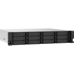 QNAP TS-1253DU-RP-4G 12 x Total Bays SAN/NAS Storage System - 4 GB Flash Memory Capacity - Intel Celeron Quad-core 4 Core 2 GHz - 4 GB RAM - DDR4 SDRAM - 2U Rack-m