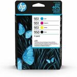 HP 950/951 Original Ink Cartridge - CMY, Black - Inkjet - 4 / Pack