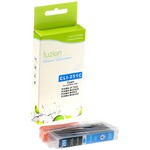 fuzion High Yield Inkjet Ink Cartridge - Alternative for Canon CLI-251XL - Cyan - 1 Each