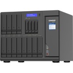 QNAP TVS-H1688X-W1250-32G 16 x Total Bays SAN/NAS Storage System - 5 GB Flash Memory Capacity - Intel Xeon Hexa-core 6 Core 3.30 GHz - 32 GB RAM - DDR4 SDRAM Tower