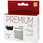 Premium Ink Inkjet Ink Cartridge - Alternative for Canon BCI-3EC - Cyan - 1 Each