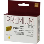 Premium Ink Inkjet Ink Cartridge - Alternative for Epson T252XL420 - Yellow - 1 Pack