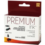 Premium Ink Inkjet Ink Cartridge - Alternative for Canon CLI226BK - Black - 1 Each