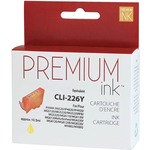 Premium Ink Inkjet Ink Cartridge - Alternative for Canon CLI226Y - Yellow - 1 Each