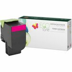 EcoTone Toner Cartridge - Remanufactured for Lexmark 71B1HM0 - Magenta