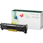 EcoTone Toner Cartridge - Remanufactured for Hewlett Packard CC532A - Yellow