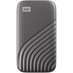 WD My Passport WDBAGF0040BGY-WESN 4 TB Portable Solid State Drive - External - Grey - USB 3.2 Gen 1 Type C - 1050 MB/s Maximum Read Transfer Rate - 256-bit Encrypt