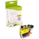 Fuzion Inkjet Ink Cartridge - Alternative for Brother LC3013Y - Yellow - 1 Each