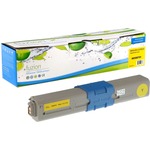 Fuzion High Yield Laser Toner Cartridge - Alternative for Okidata C332Y (46508701) - Yellow - 1 Each