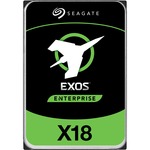 Seagate Exos X18 ST12000NM000J 12 TB Hard Drive - Internal - SATA SATA/600 - Conventional Magnetic Recording CMR Method - Storage System, Video Surveillance Syst