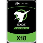 Seagate Exos X18 ST12000NM004J 12 TB Hard Drive - Internal - SAS 12Gb/s SAS - Storage System, Video Surveillance System Device Supported - 7200rpm