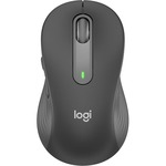 Logitech Signature M650 L Mouse - Bluetooth/Radio Frequency - USB - Optical - 5 Buttons - 5 Programmable Buttons - Graphite - Wireless - 2000 dpi - Scroll Wheel