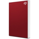 Seagate One Touch 1 TB Hard Drive - External - Red