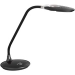 Dainolite 5W Table Lamp w/ Magnifier, Black