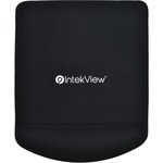 Intekview Rectangle Gel Wrist Mouse Pad Black 180g